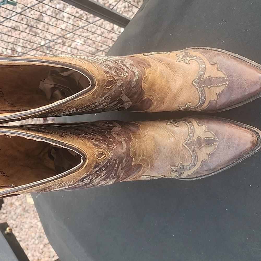 Matisse Marfa All Leather Western Cowboy Boots Size 9M - Picture 3 of 14